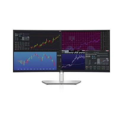 DELL UltraSharp U3824DW LED display 96.5 cm (38") 3840 x 1600 pixels Wide Quad HD+ LCD Black, Silver - Image 2