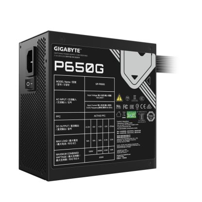 GIGABYTE GP-P650G power supply unit 650 W 20+4 pin ATX ATX Black - Image 4