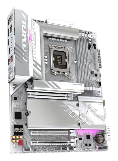 GIGABYTE Z890 AORUS ELITE WIFI7 ICE Motherboard - Supports Intel Core Ultra (Series 2) CPUs, 16+1+2 phases VRM, up to 8800MHz D - Image 3