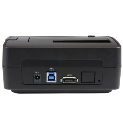 StarTech.com Single Bay USB 3.1 / eSATA to SATA Hard Drive Docking Station, USB 3.1 (10 Gbps) Hard Drive Dock, External 2.5/3.5 - Image 3