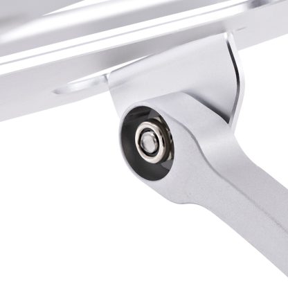 StarTech.com Laptop Stand for Desk, Ergonomic Laptop Stand Adjustable Height, Aluminum, Portable, Supports up to 22lb (10kg), F - Image 5