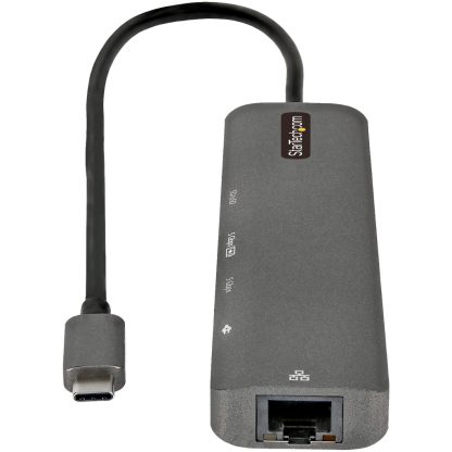 StarTech.com USB C Multiport Adapter - USB-C to 4K 60Hz HDMI 2.0, 100W Power Delivery Pass-through, SD/MicroSD, 2-Port USB 3.0 - Image 3