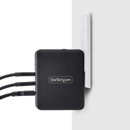 StarTech.com 140W USB-C Wall Charger, 3x USB-C/1x USB-A, PD 3.1 International GaN Power Adapter for MacBook/Dell XPS/Inspiron - Image 7
