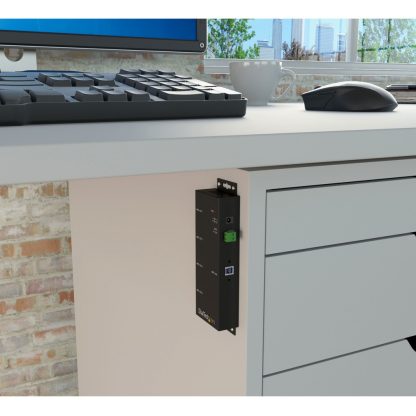 StarTech.com 4-Port Industrial USB 3.0 Hub with ESD Protection~4-Port USB 3.0 Hub - 5Gbps - Metal Industrial USB-A Hub - Wall or - Image 5