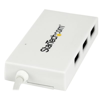 StarTech.com 4 Port USB C Hub with 1x USB-C & 3x USB-A Ports (SuperSpeed 5Gbps) - USB Bus Powered - Portable/Laptop USB 3.0 Ada - Image 2