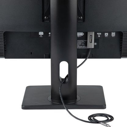 StarTech.com Free Standing Single Monitor Mount - Height Adjustable Monitor Stand - For VESA Mount Displays up to 32" (15lb/7kg - Image 15