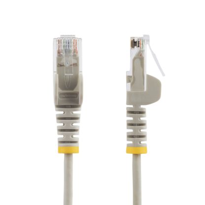 StarTech.com 1.5 m CAT6 Cable - Slim - Snagless RJ45 Connectors - Grey - Image 2