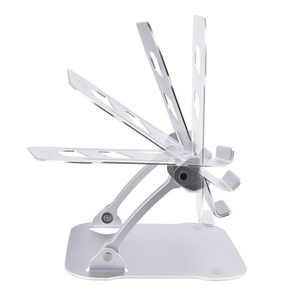 StarTech.com Laptop Stand for Desk, Ergonomic Laptop Stand Adjustable Height, Aluminum, Portable, Supports up to 22lb (10kg), F - Image 7