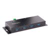 StarTech.com 4-Port Industrial USB 3.0 Hub with ESD Protection~4-Port USB 3.0 Hub - 5Gbps - Metal Industrial USB-A Hub - Wall or - Image 8