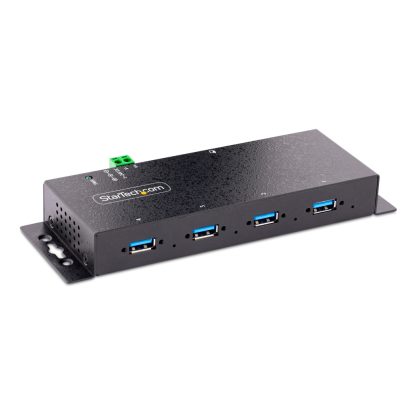 StarTech.com 4-Port Industrial USB 3.0 Hub with ESD Protection~4-Port USB 3.0 Hub - 5Gbps - Metal Industrial USB-A Hub - Wall or - Image 8