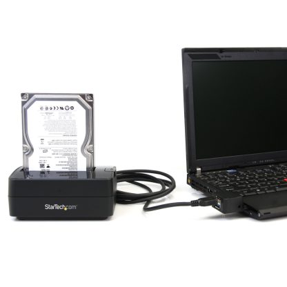 StarTech.com Single Bay USB 3.0 to SATA Hard Drive Docking Station, USB 3.0 (5 Gbps) Hard Drive Dock, External 2.5/3.5" SATA I/ - Image 3