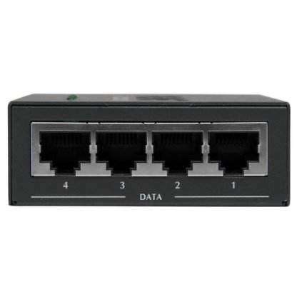 StarTech.com 4-Port Gigabit Midspan - PoE+ Injector - 802.3at/af - Image 4