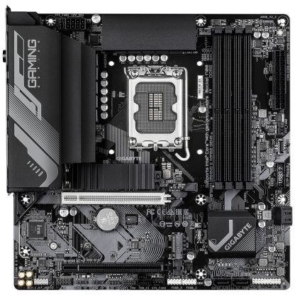 GIGABYTE B760M GAMING X WIFI6E GEN5 Motherboard - Supports 14th Gen. Intel Core CPUs, 8+1+1 phases VRM, up to 5600MHz DDR5, 2xPC - Image 2