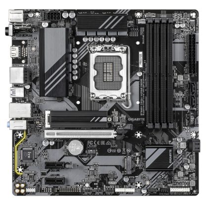 GIGABYTE B760M DS3H WIFI6E GEN5 Motherboard - Supports Intel Core 14th Gen CPUs, 6+2+1 Phases Digital VRM, up to 5600MHz DDR5, - Image 2