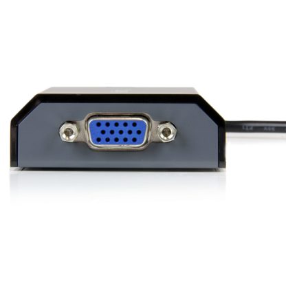 StarTech.com USB to VGA Adapter, External USB Video Graphics Card for PC and MAC, 1920x1200, USB 2.0 Display Adapter - a direct - Image 2