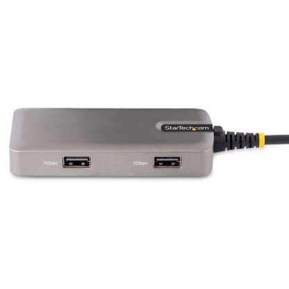StarTech.com USB-C Multiport Adapter - 4K 60Hz HDMI - HDR - 2-Port 5Gbps USB 3.0 Hub - 100W Power Delivery Pass-Through - GbE - - Image 3