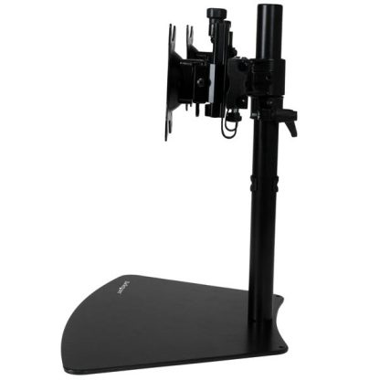 StarTech.com Dual-Monitor Stand - Horizontal - Black - Image 2