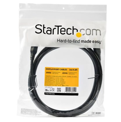 StarTech.com 3 m VESA Certified DisplayPort 1.4 Cable - 8K 60Hz HBR3 HDR - 10 ft Super UHD DisplayPort to DisplayPort Monitor C - Image 2