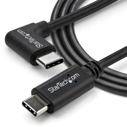StarTech.com Right-Angle USB-C Cable - M/M - 1 m (3 ft.) - USB 2.0 - Image 4