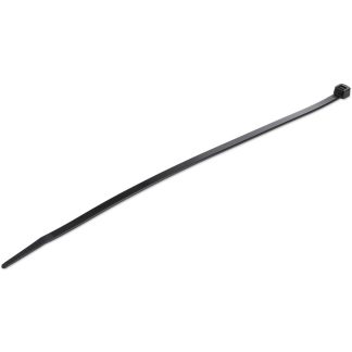 StarTech.com 10"(25cm) Cable Ties - 1/8"(4mm) wide, 2-5/8"(68mm) Bundle Diameter, 50lb(22kg) Tensile Strength, Nylon Self Lockin