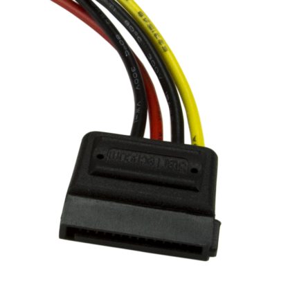 StarTech.com 6in 4 Pin LP4 to SATA Power Cable Adapter - Image 3