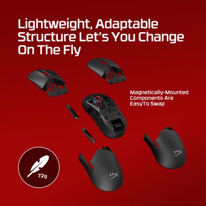 HyperX Pulsefire Saga Pro Wireless Gaming Mouse - Image 9