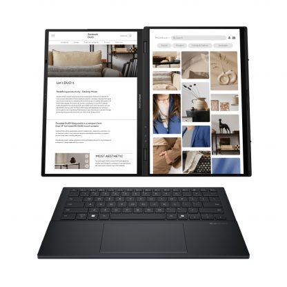 ASUS Zenbook Duo UX8406CA-PZ003W Intel Core Ultra 9 285H Hybrid (2-in-1) 35.6 cm (14") Touchscreen WQXGA+ 32 GB LPDDR5x-SDRAM 1 - Image 5
