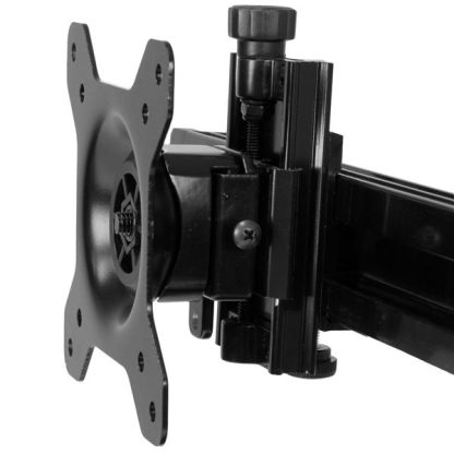 StarTech.com Dual-Monitor Stand - Horizontal - Black - Image 3