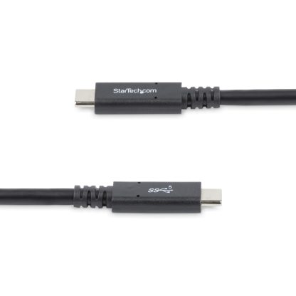 StarTech.com 6 ft (1.8 m) USB C to USB C Cable - 5A, 100W PD 3.0 - Certified Works With Chromebook - USB-IF Certified - M/M - U - Image 4