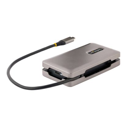 StarTech.com USB-C Multiport Adapter, 4K 60Hz HDMI 2.0b, HDR, USB 3.2 Gen 2 10Gbps Hub (2xUSB-C, 1xUSB-A), 100W PD Pass-Through - Image 2