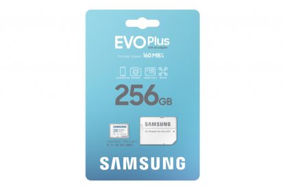 Samsung Micro SD Card 256GB EVO PLUS/w Adapter SDXC Class 10 - Image 5