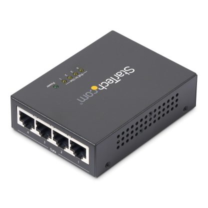 StarTech.com 4-Port Gigabit Midspan - PoE+ Injector - 802.3at/af - Image 11
