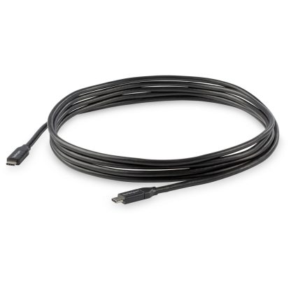 StarTech.com USB-C to USB-C Cable w/ 5A PD - M/M - 3 m (10 ft.) - USB 2.0 - USB-IF Certified - Image 3