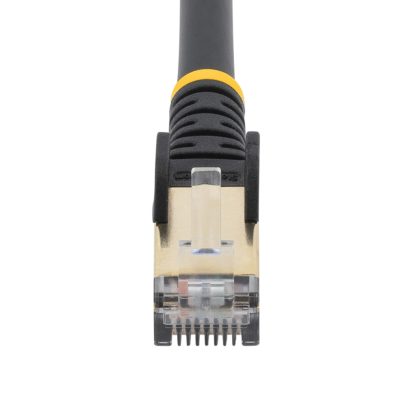 StarTech.com 3m CAT6a Ethernet Cable - 10 Gigabit Shielded Snagless RJ45 100W PoE Patch Cord - 10GbE STP Network Cable w/Strain - Image 3