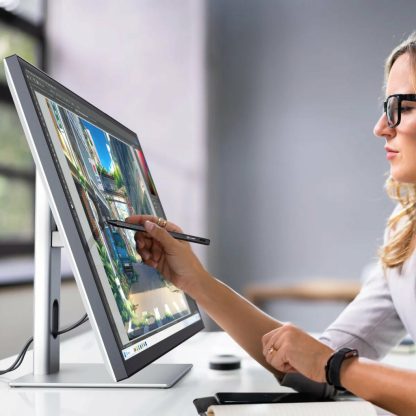 ALOGIC 32C4KPDWT LED display 81.3 cm (32") 3840 x 2160 pixels 4K Ultra HD Touchscreen Multi-user Black, Silver - Image 7