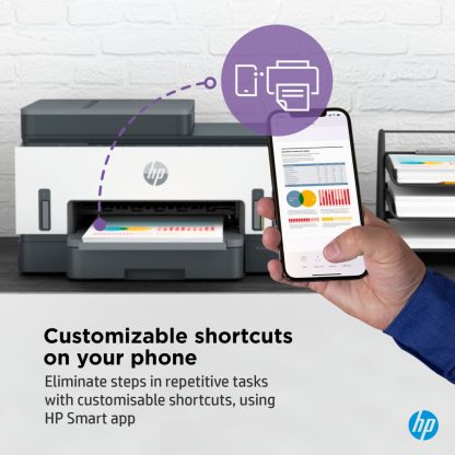 HP Smart Tank 7305 Wireless All-in-One Color Printer, Two-sided printing; Copier, Scanner - Image 9