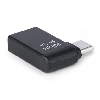 StarTech.com Right Angled USB-C to USB-A Adapter, USB 5Gbps, Compact USB-C Male to USB-A Female Adapter, Metal Housing, M/F - Image 2