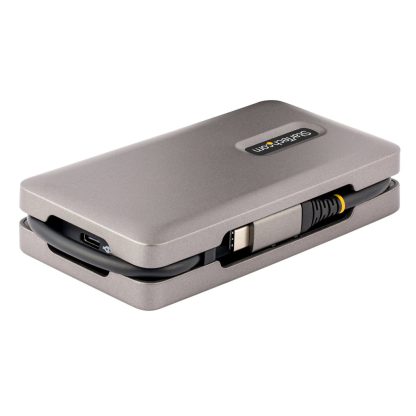 StarTech.com USB-C Multiport Adapter, 4K 60Hz HDMI 2.0b, HDR, USB 3.2 Gen 2 10Gbps Hub (2xUSB-C, 1xUSB-A), 100W PD Pass-Through - Image 4