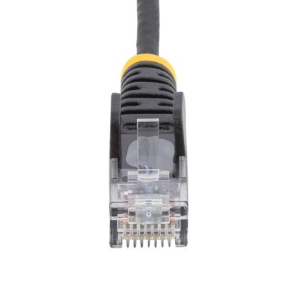 StarTech.com 1 m CAT6 Cable - Slim - Snagless RJ45 Connectors - Black - Image 4