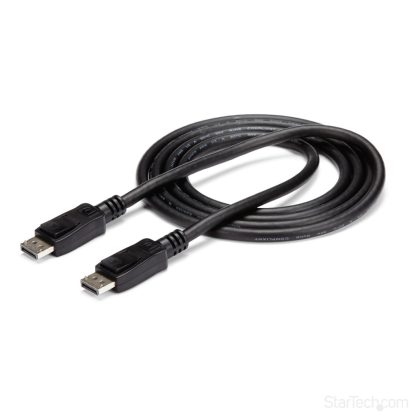 StarTech.com 6ft (2m) DisplayPort 1.2 Cable - 4K x 2K Ultra HD VESA Certified DisplayPort Cable - DP to DP Cable for Monitor - - Image 8