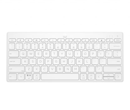 HP 350 WHT Compact Multi-Device Keyboard