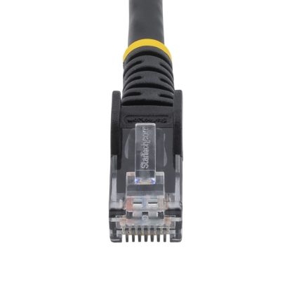 StarTech.com Cat5e Ethernet Patch Cable with Snagless RJ45 Connectors - 10 m, Black - Image 4