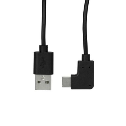 StarTech.com USB-A to USB-C Cable - Right-Angle - M/M - 1 m (3 ft.) - USB 2.0 - Image 3