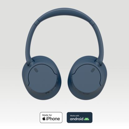 Sony WH-CH720N Wireless Noise Cancelling Headphones, Blue - Image 4