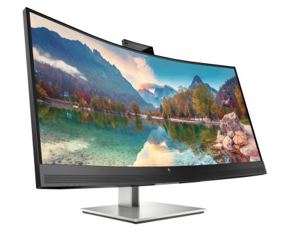 HP E34m G4 WQHD Curved USB-C Conferencing Monitor - Image 2