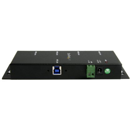 StarTech.com 4-Port Industrial USB 3.0 Hub with ESD Protection~4-Port USB 3.0 Hub - 5Gbps - Metal Industrial USB-A Hub - Wall or - Image 3