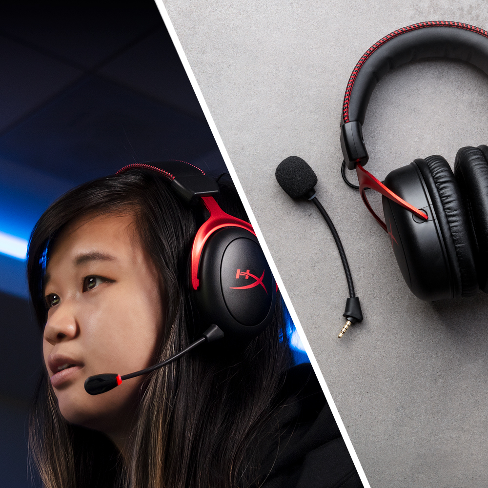 HyperX Cloud II Wireless - Gaming Headset (Black-Red) (HHSC2X-BA-RD/G) - Image 8