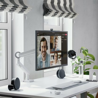 ALOGIC 32C4KPDWT LED display 81.3 cm (32") 3840 x 2160 pixels 4K Ultra HD Touchscreen Multi-user Black, Silver - Image 2