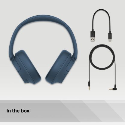 Sony WH-CH720N Wireless Noise Cancelling Headphones, Blue - Image 7