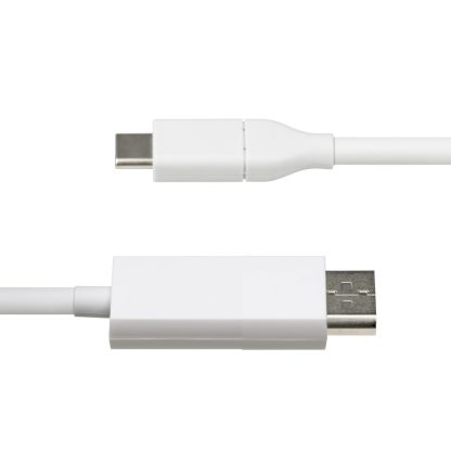 StarTech.com 6.6ft (2m) USB-C to DisplayPort 1.2 Cable 4K 60Hz, Bidirectional DP to USB-C / USB-C to DP Reversible Adapter Cabl - Image 5